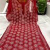 Georgette_chikankari_tepachi_jaal_kurti