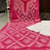 Georgette_chikankari_barfi_jaal_kurti