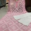 Georgette_chikankari_barfi_jaal_kurti