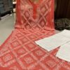 Georgette_chikankari_barfi_jaal_kurti