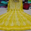 Georgette_rose_chikankari_gown