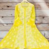 Georgette_bell_sleeves_front_open_a-line_chikankari_kurti