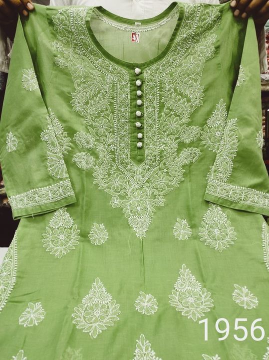 Voil_soft_cotton_chikankari_kurti