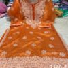 Orangza_chikankari_kurti