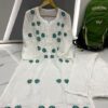 Pure_cotton_rose_chikankari_kurti