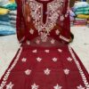 Georgette__chikankari_kurti