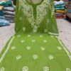 Georgette__chikankari_kurti