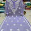 Georgette__chikankari_kurti