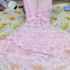 Georgette_bell_sleeves_layer_chikankari_gown