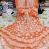 Georgette_bell_sleeves_layer_chikankari_gown