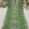 Georgette_panel_chikankari_kurti_with_mirror_work