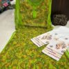 Georgette_multi_resham_thread_front_jaal_chikankari_kurti