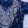 Exclusive_denim_print_chikankari_kurti_with_Lycra_stretchbal_pant