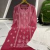 Dobby_cotton_dye_chikankari_kurti