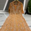 Georgette_buta_chikankari_kurti_with_mirror_work