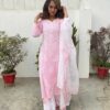Pure_dyble_mul_brocket_Cotton_tye_nd_dye_chikankari_kurti