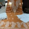 Georgette_bell_sleeves_gala_daman_chikankari_kurti