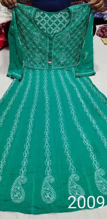 Slub_cotton_Yok_chikankari__anarkali