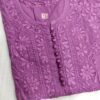 Cotton_ghaspatti_work_single_shade_chikankari_kurti
