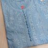 Cotton_ghaspatti_work_single_shade_chikankari_kurti