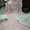 Georgette_bell_sleeves_chikankari__kurti_with_gota_work