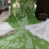Georgette_bell_sleeves_chikankari__kurti_with_gota_work