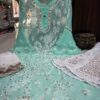Georgette_bell_sleeves_chikankari__kurti_with_gota_work