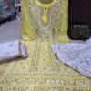Georgette_chikankari_kurti_with_gota_work
