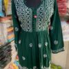 Rayon_short_chikankari_gown