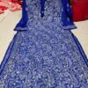 Georgette_front_jaal_chikankari_kurti_with_mirror_work