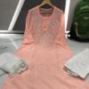 Georgette_gala_buti_chikankari_kurti