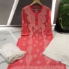 Georgette_buta_chikankari__kurti