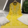 Georgette_buta_chikankari__kurti