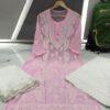Georgette_buta_chikankari__kurti