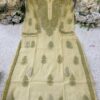 Premium_chanderi_Cotton_handwork_chikankari_kurti