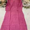 Premium_chanderi_Cotton_handwork_chikankari_kurti