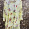 Georgette_printed_short_up_down_chikankari_kurti