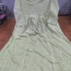 Exclusive_dobby_Cotton_dual_shade_chikankari_angrakha_style_gown
