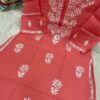 Exclusive_Lucknowi_chikankari_pure_cotton_plus_size_kurti