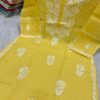 Exclusive_Lucknowi_chikankari_pure_cotton_plus_size_kurti