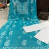 Georgette_yok_kali_chikankari_kurti