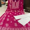Georgette_yok_kali_chikankari_kurti