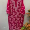 Georgette_chikankari_kurti