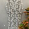 Georgette_chikankari_kurti