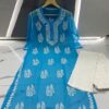Georgette_chikankari_kurti