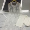 Georgette_chikankari_kurti
