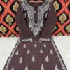 Exclusive_Lucknowi_chikankari_chanderi_Cotton_kurti