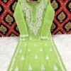 Exclusive_Lucknowi_chikankari_chanderi_Cotton_kurti