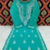 Exclusive_Lucknowi_chikankari_chanderi_Cotton_kurti