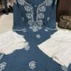 Rayon_chikankari_kurti